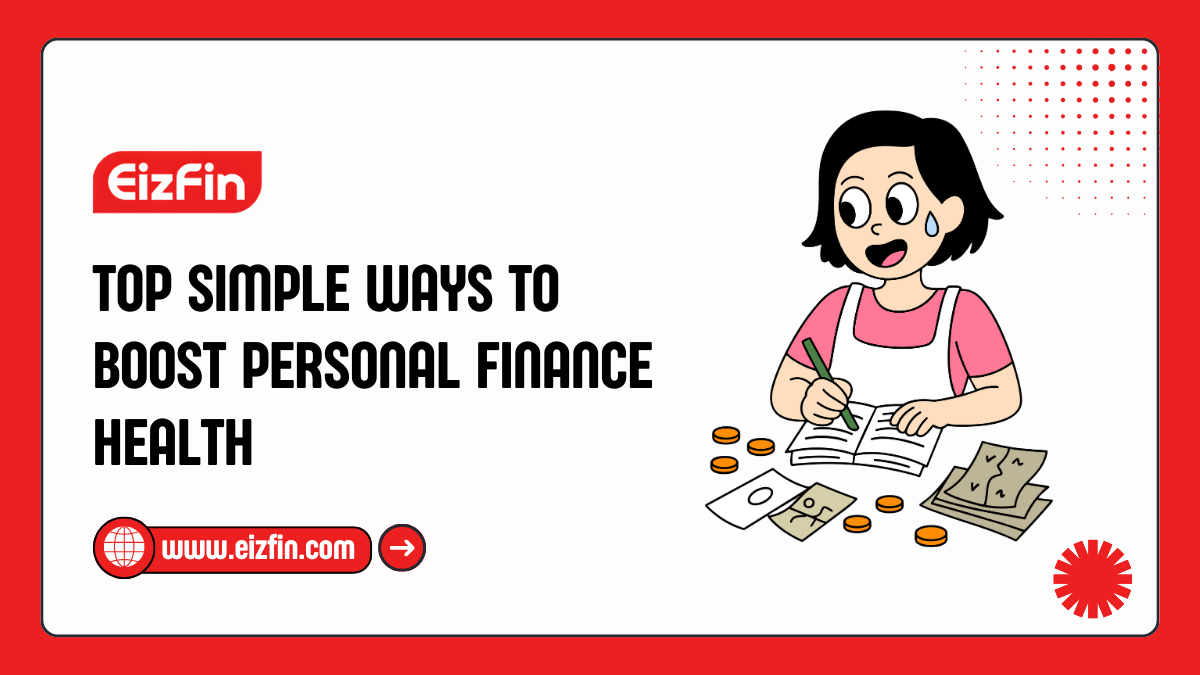Top Simple Ways To Boost Personal Finance Health