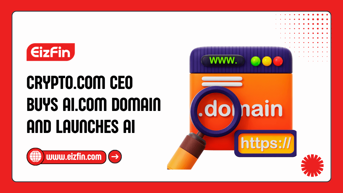 Crypto.com CEO Buys AI.com Domain